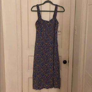 NWTags- NEVER WORN- Zara floral MIDI Dress